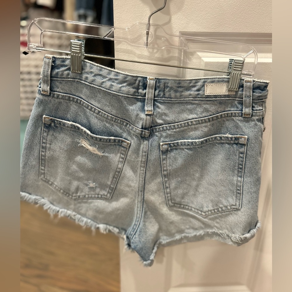 Abercrombie high rise Jean shorts